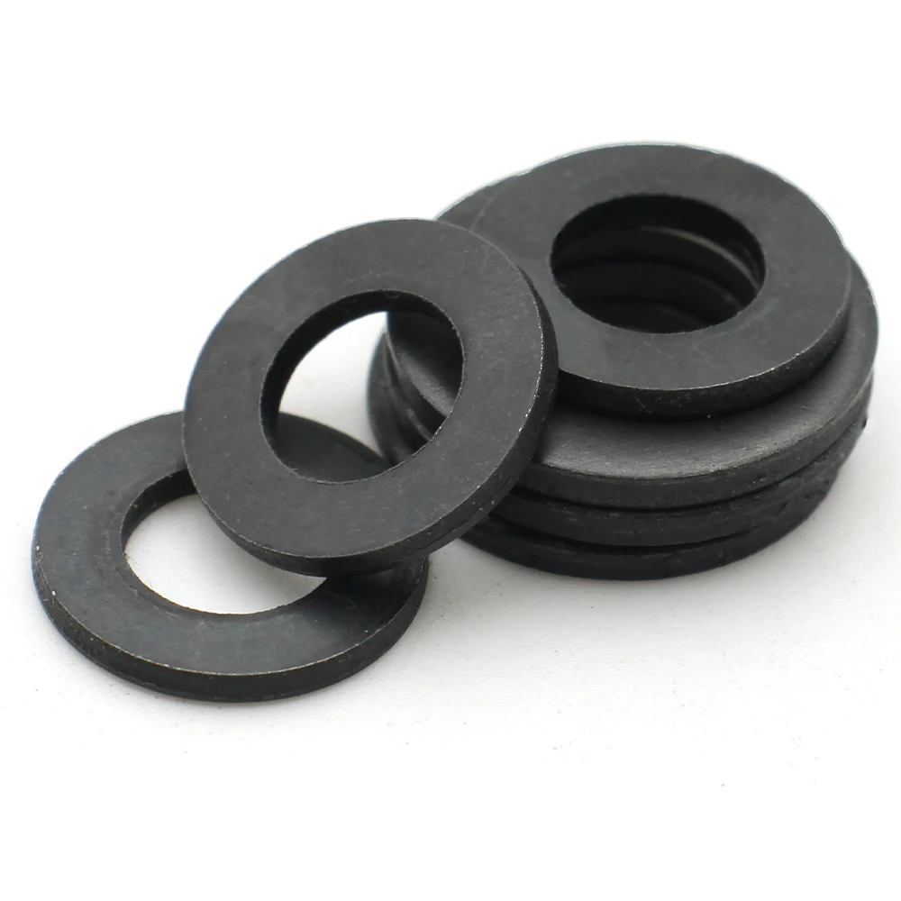M2 M2.5 M3 M4 M5 M6 M8 M10 M12 M14 M16 M18 M20 M22 M24 M27 M30 Black 304 Stainless Steel GB97 Circular Plain Gasket Flat Washer