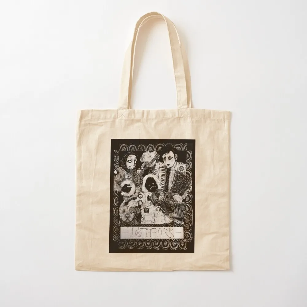 totheark (the folk punk band) Tote Bag the tote bag canvas tote bag Shopper handbag luxury women