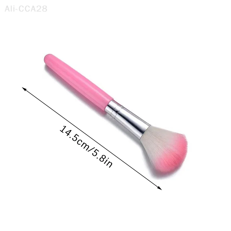 1 قطعة فرشاة فنية للأظافر تنظيف فرشاة إزالة الغبار فرشاة UV جل البولندية تنظيف أداة الجمال ماكياج فرش مانيكير اكسسوارات