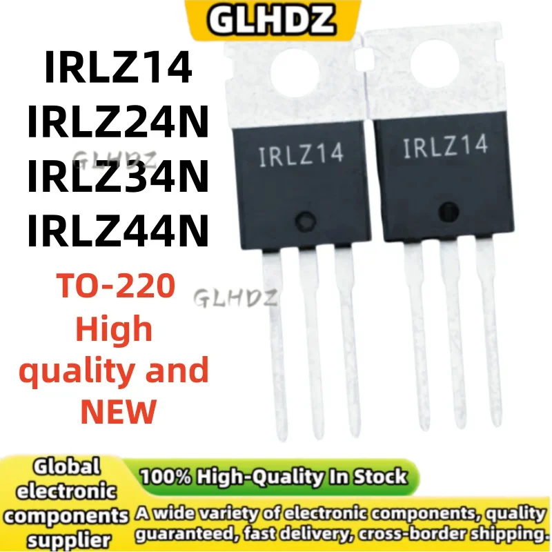 TO-220 10UNITS-20UNITS/LOT IRLZ14 IRLZ24N IRLZ34N IRLZ44N NEW In the warehouse
