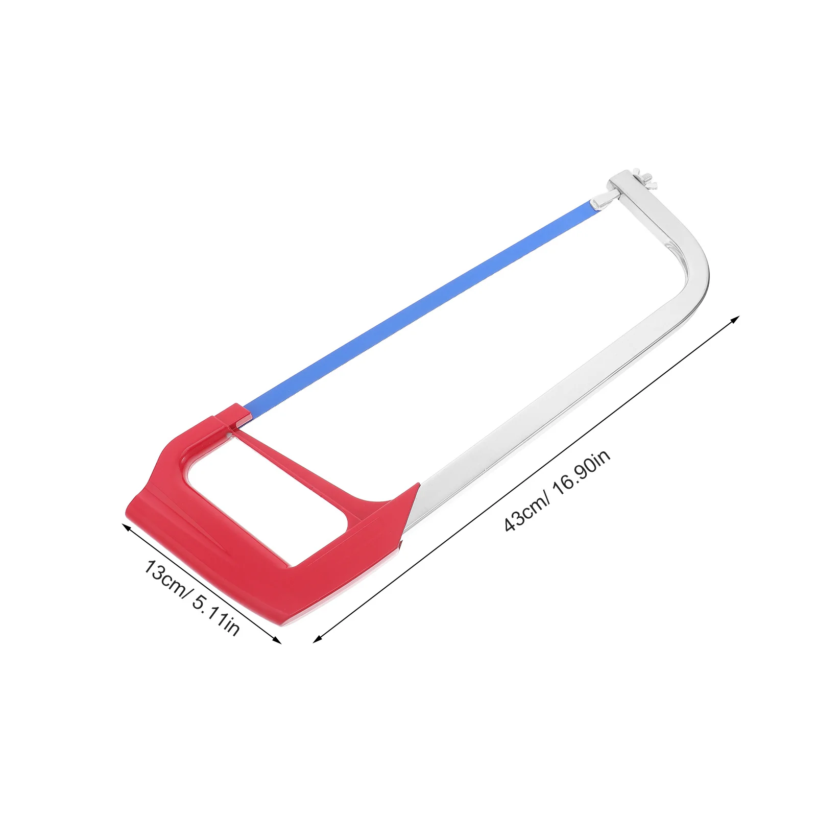 Cadre de scie à main en alliage d'aluminium, arc de scie à métaux en acier réglable pour le travail du bois, outil de coupe Portable, accessoire de cadre de scie