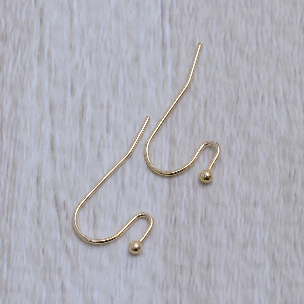 

100Pcs Handmade Silver Earring Hooks Ear Tone Wire Spring Ball Jewelry Findings Lightweight Versatile Popular Ear Pins