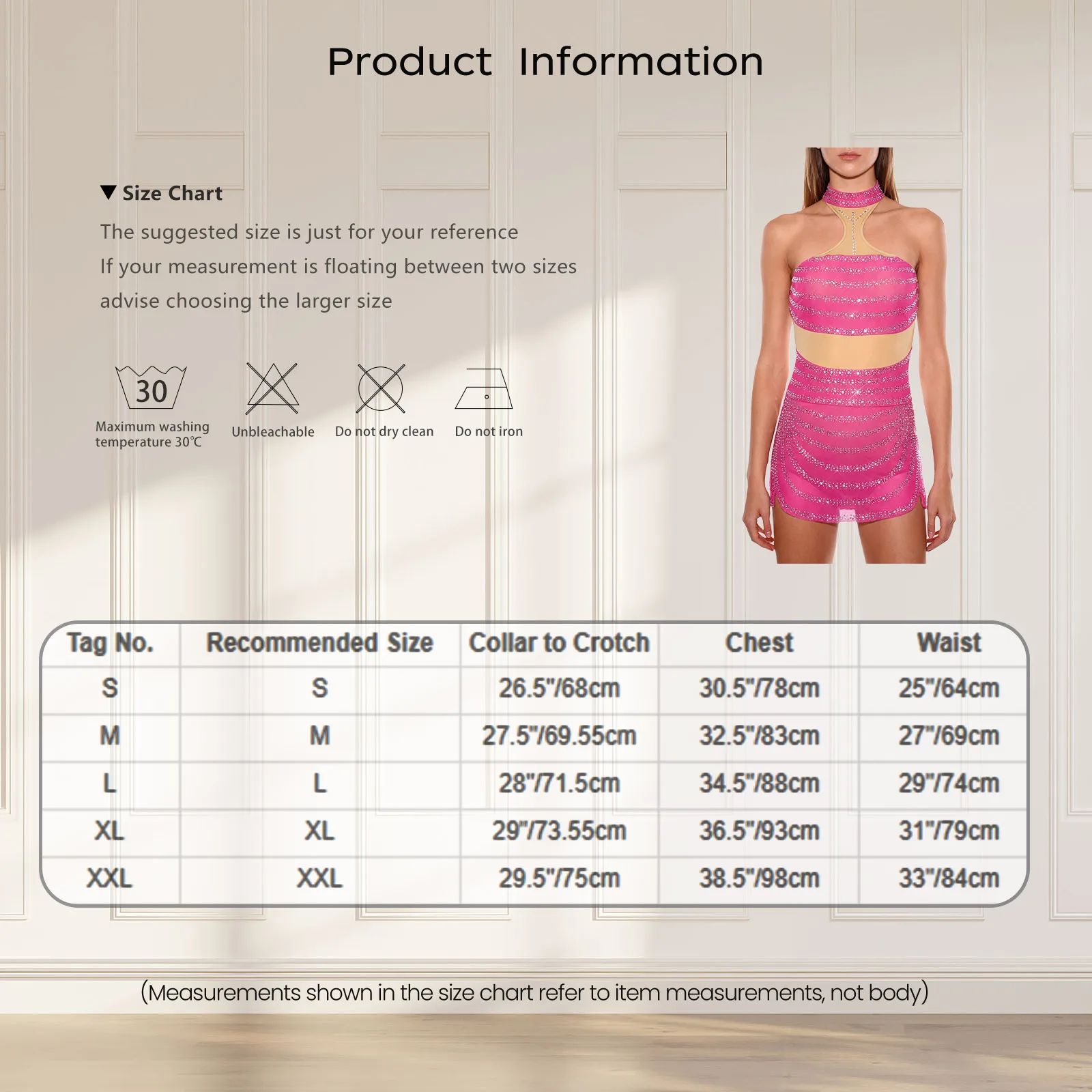 女性フィギュアアイススケートダンスドレスラインストーンホルターネックノースリーブレオタードモダンラテンチャチャルンバダンスパフォーマンス衣装