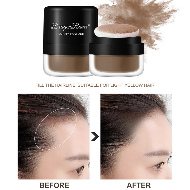 3 ألوان مسحوق الشعر رقيق مسحوق شامبو خالي من الماء رقيق يحافظ على التحكم في الزيت الطازج ومسحوق الشعر الجاف رقيق يدوم طويلاً