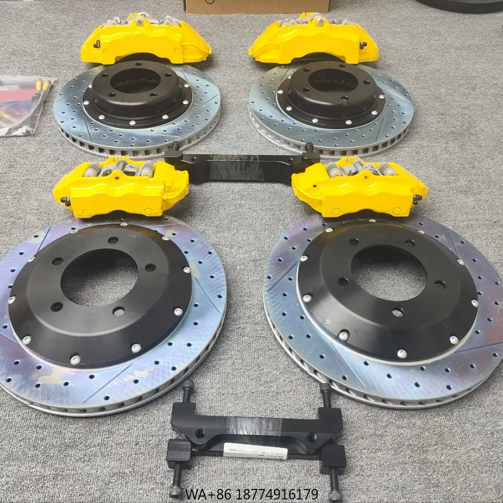 

Big E92 M3 Big Brake Kit for M3 M4 E36 Tuning Brake System Front Six Pot Rear 4 Pot Drum Brake Calipers for Cars