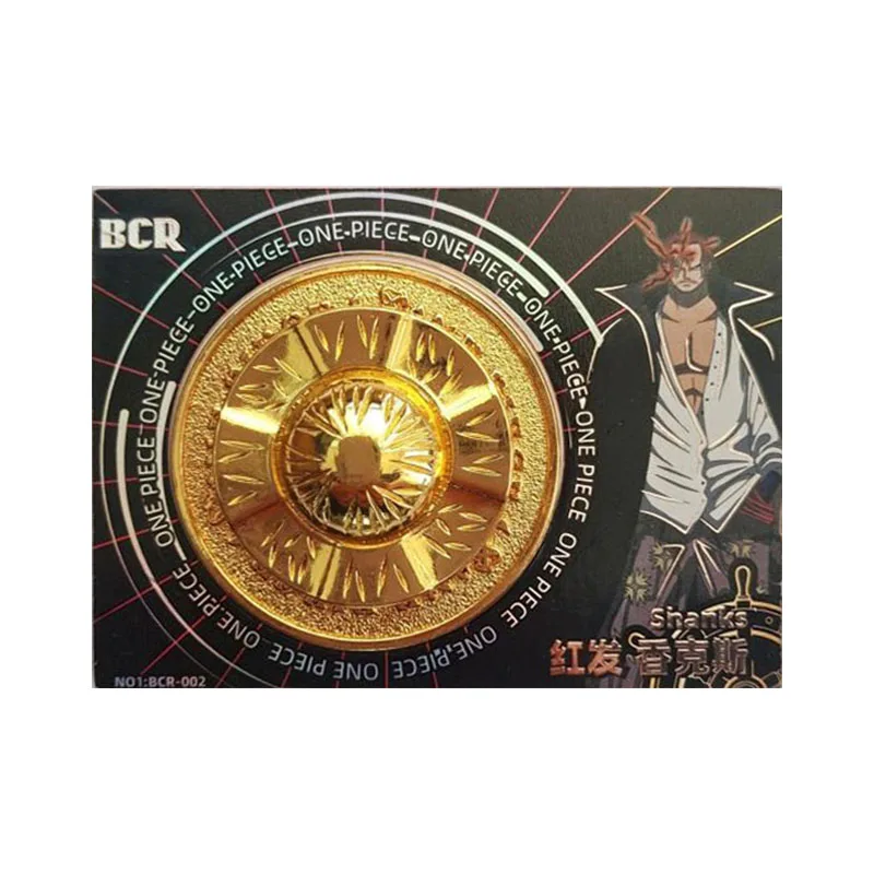 Anime ONE PIECE Rare BCR Refraction Metal Foil Luffy Hancock Shanks Zoro Robin Toys for boys Collectible Cards Birthday Present