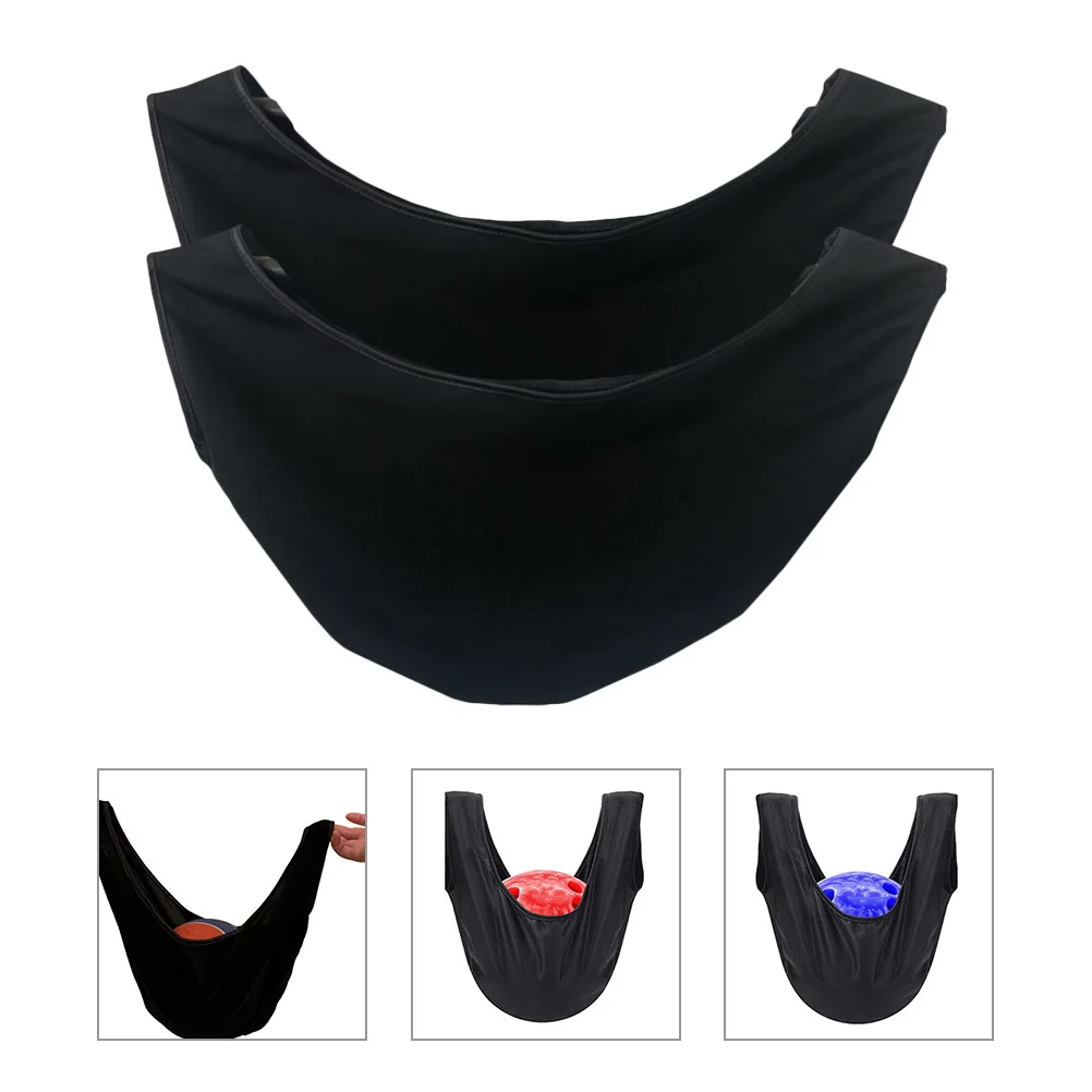 

2Pcs Bowling Ball Cleaning Cloth Microfiber Durable Portable Lightweight Scratch Free Polishing Towel Bowling Ball Towel