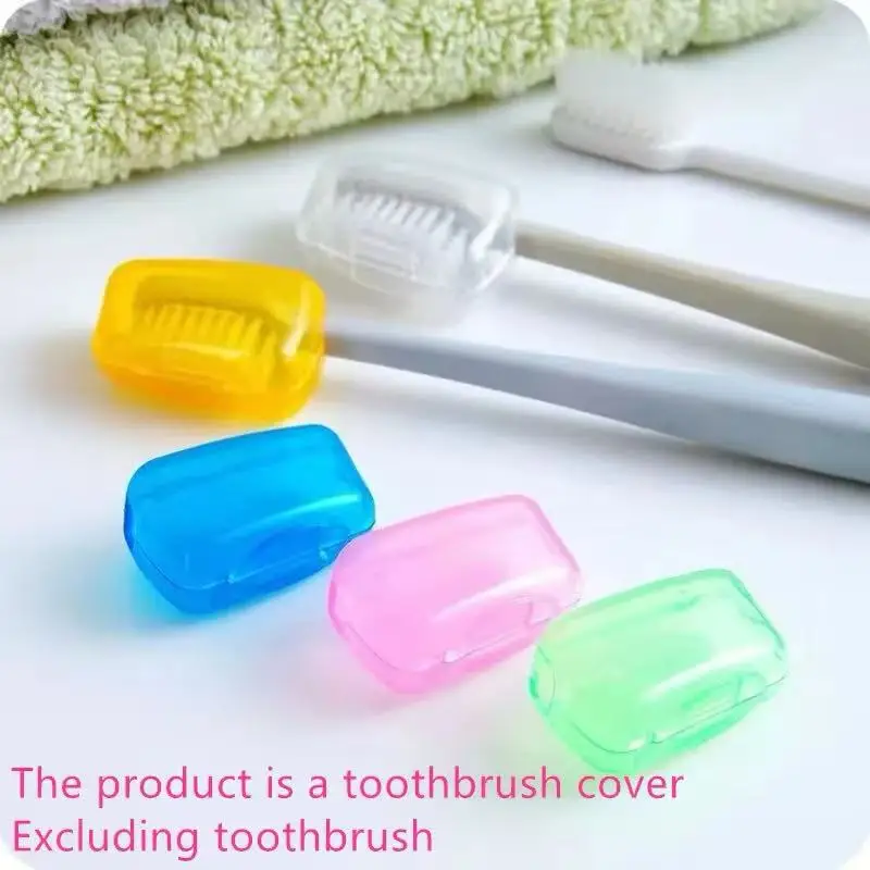 5Pcs/set Portable Toothbrush Cover Holder Health Germproof Toothbrushes Protector Travel Hiking Camping Brush Cap Case
