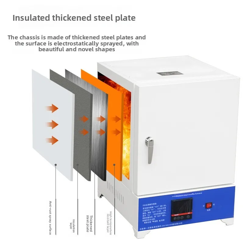 Muffle Laboratory Heat Treatment Electric Tempering Quenching High Temperature Box Type Industrial Resistance Ash Content
