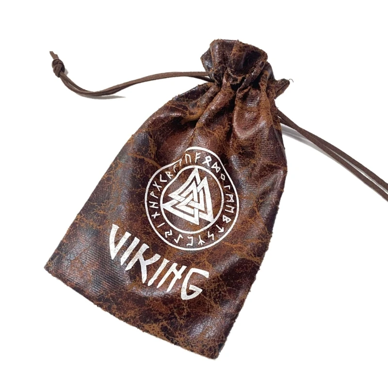 

Качественная средневековая сумка из искусственной кожи, сумка для хранения на шнурке для особых случаев, дней рождения, и Дня