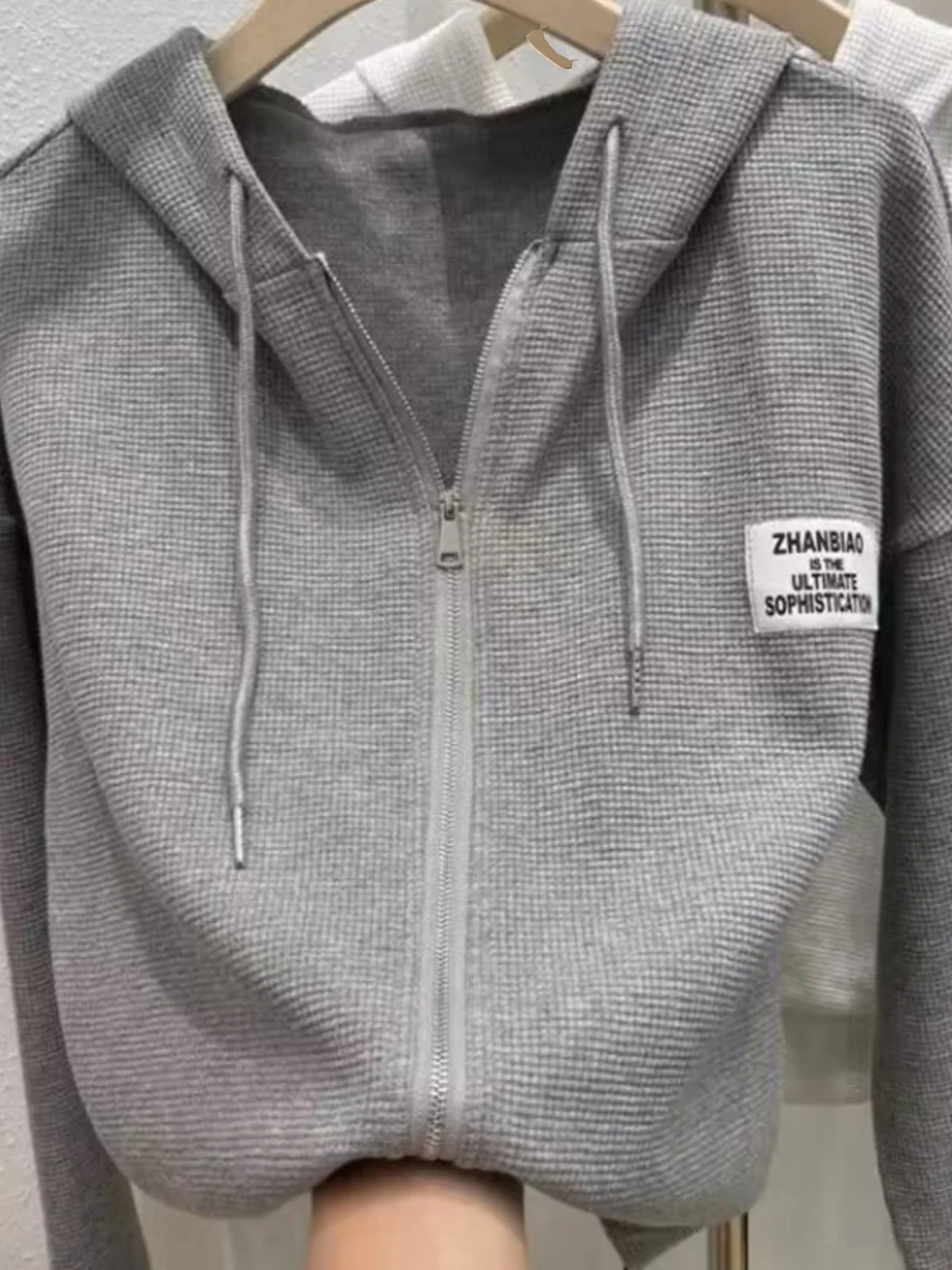 

Свободная повседневная толстовка-худи для женщин, весна-осень, тонкий лонгслив, универсальный стройнящий комплект, новинка 2025