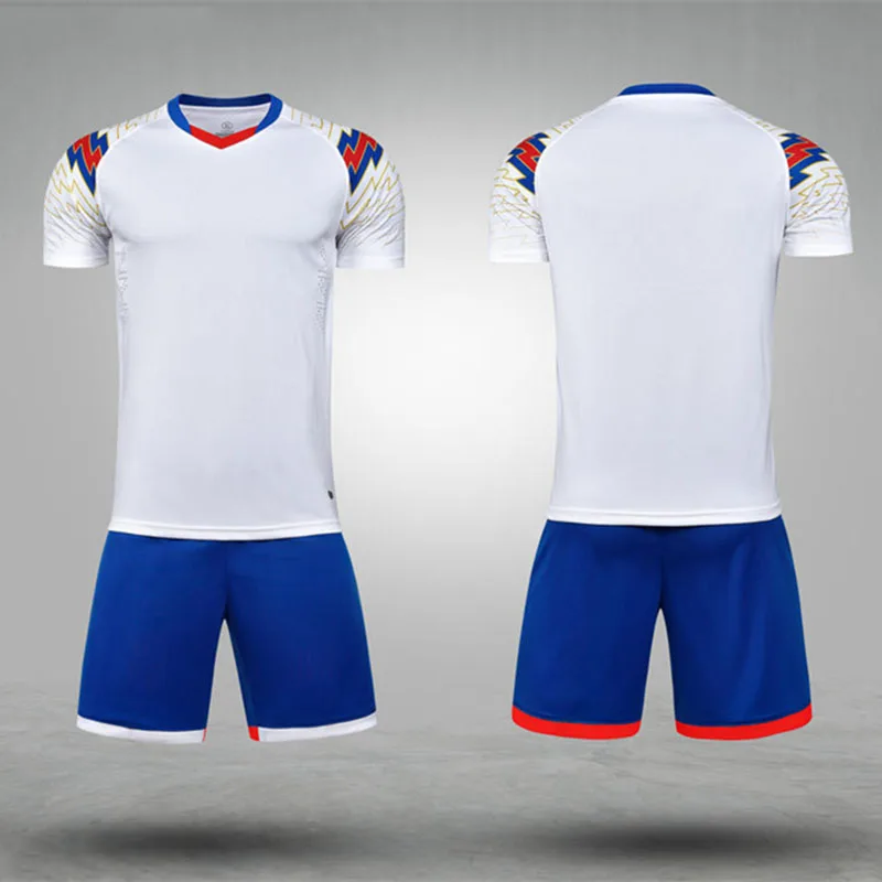 

Adult Kids Football Jersey Men Boy Customize Soccer Uniforms Kit Sports Clothes Sportswear Training Tracksuit Child Name Number