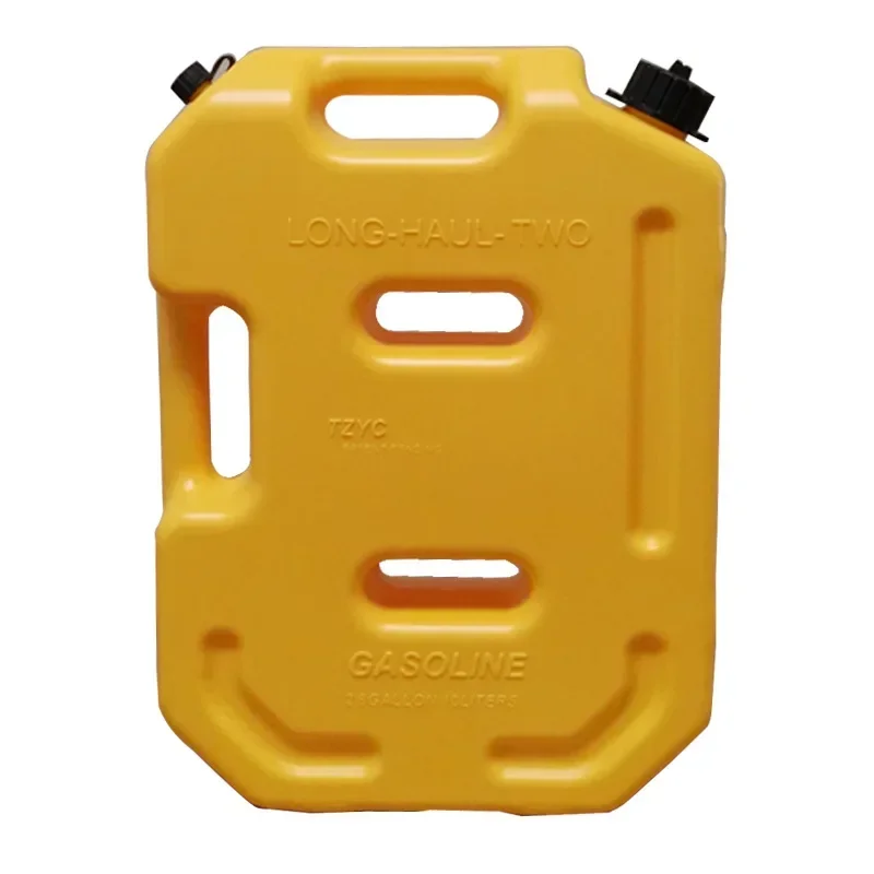 10L Thickened Plastic Oil Drum Portable And Large Capacity Fast Refueling Spare Fuel Tank for Motorcycles And Cars