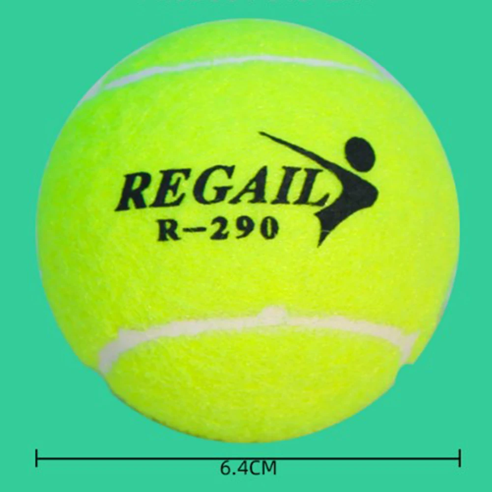 55555555555555555555555555555555555551Pc Tennis Balls High Bounce Practice Training Tennis For Dogs Bite 6.4CM