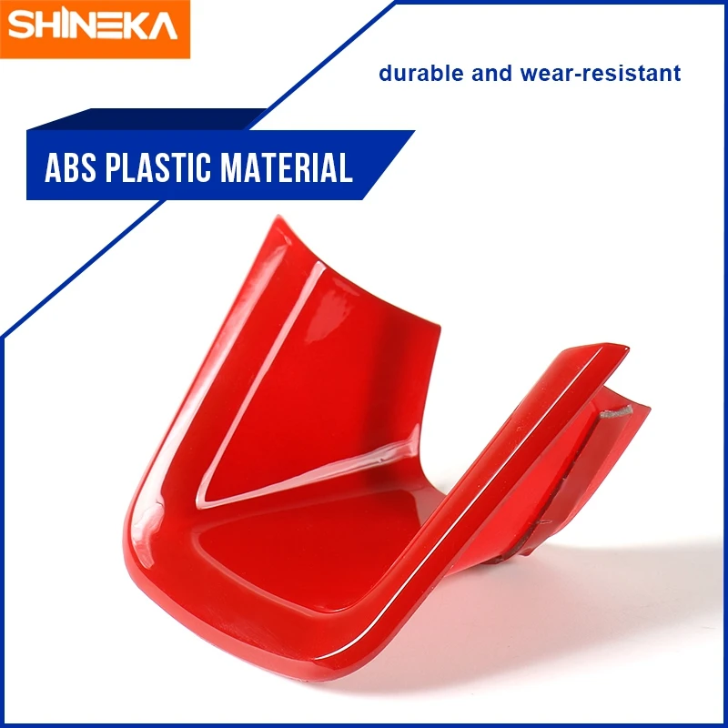 SHINEKA ABS Car Steering Wheel Decoration Cover Trim For Jeep Compass 2017-2020 For Jeep Renegade 2015 Up Interior Accessories