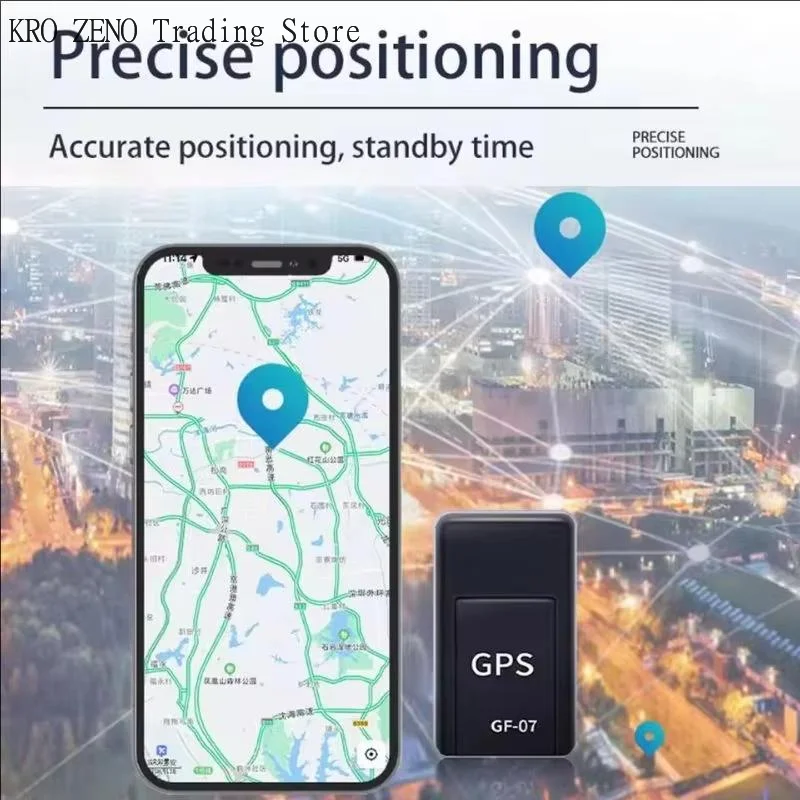 Mini GF-07 GPS  Mini GPS Tracker Real Time Location Tracking Magnetic Design For Car Luggage Pets Kids Anti Lost Monitoring