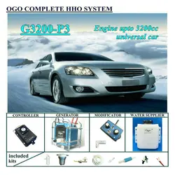 Ogo Completo Sistema Hho G3200-P3 Normale Pwm Controller Fino a Motore 3200CC Universale Auto