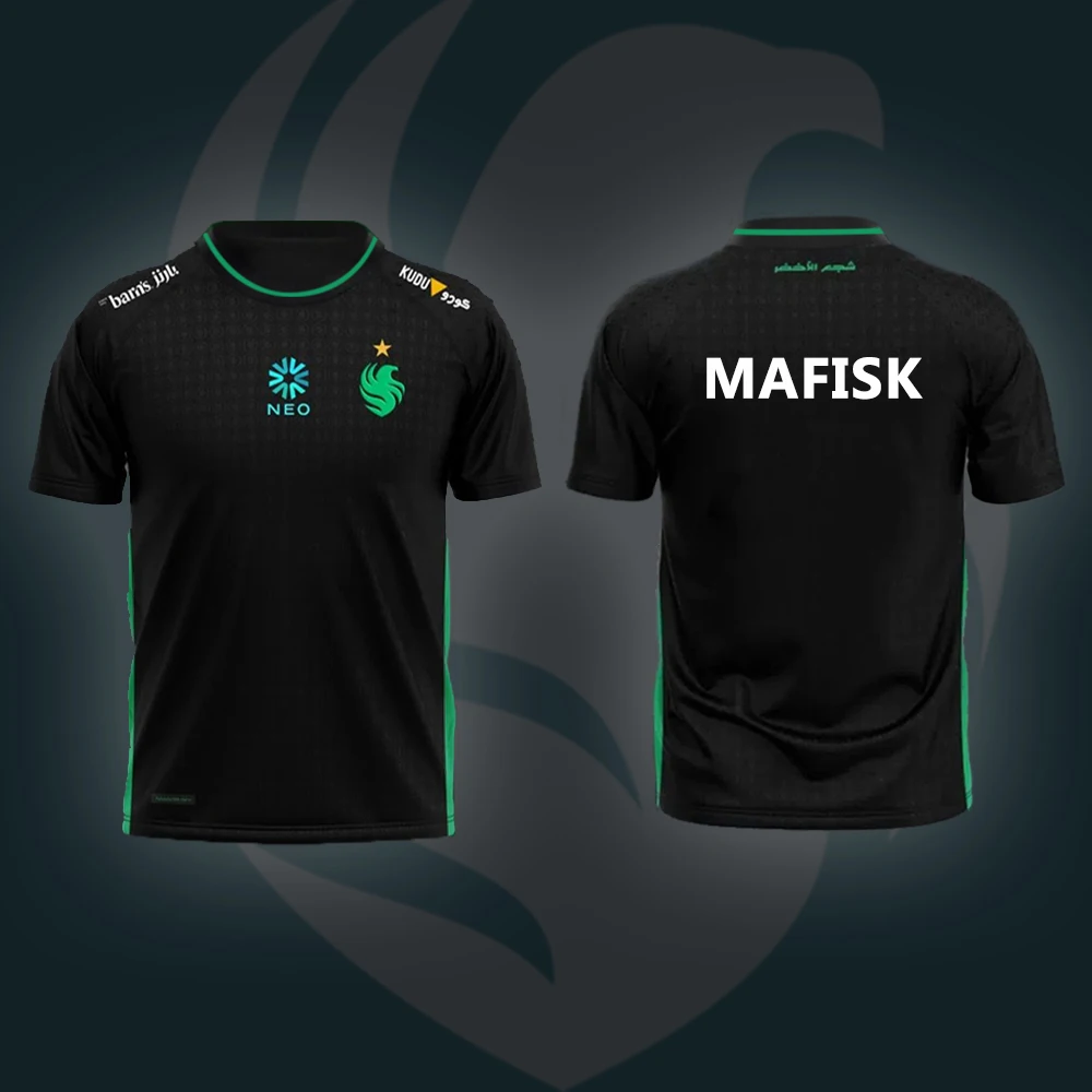 2025 New Counter-Strike2 Team Falcons Esports Uniform Jersey Breathable Sports Sports Fashion Fans Gift Tshirts Loose Tops image 4