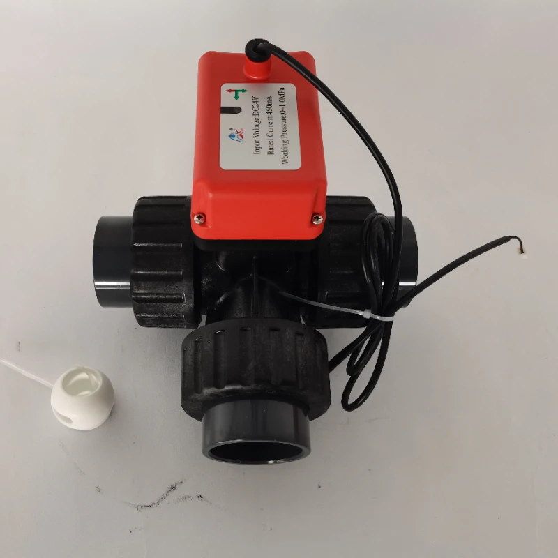 

DN25/ 1'' Hard Sealing Ceramic Core Two Wire Controlling Three-way Ball Valve