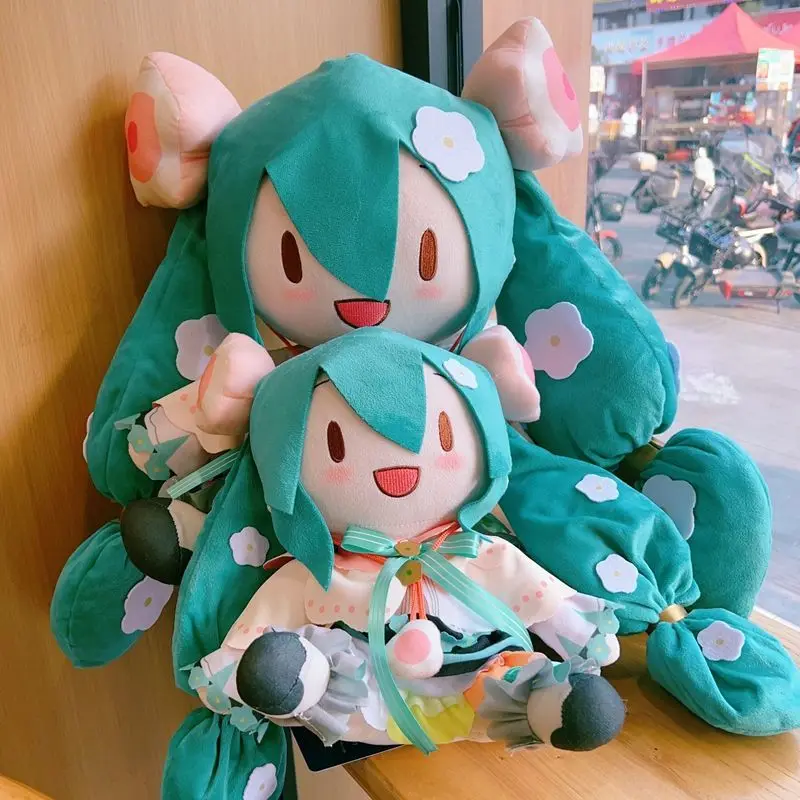 漫画初音ミクフラワーフフプリンセスぬいぐるみフフマジックフューチャードール枕かわいい初音ぬいぐるみ人形周辺機器クリスマスギフト