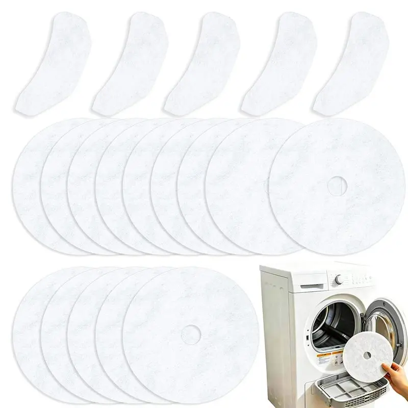 ABRU-For Panda For Magic Chef Sonya Dryers Dryer Filter Kit Lint Traps(20 Exhaust+ 5 Intake) Safer Home& Lower Energy Bill
