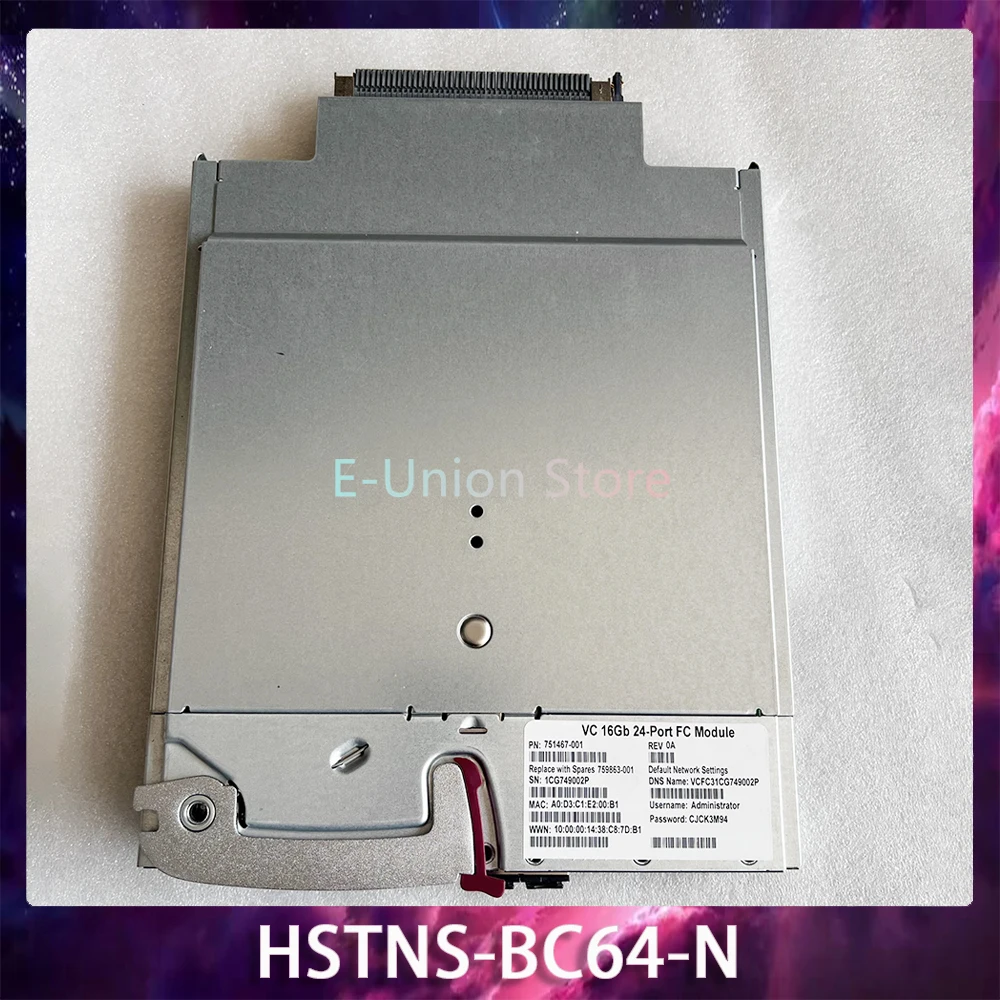 VC 16GB 24-PORT 751467-001 759863-001 XHP-6549 751467-002 HSTNS-BC64-N
