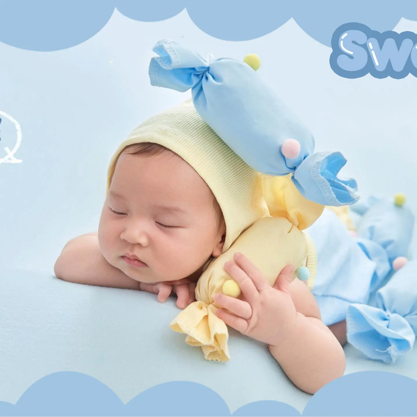 

Full moon and 100 day photoshoot clothing and props for baby photography and childrens photography 신생아촬영 신생아