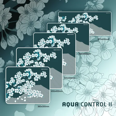 X-Raypad Aqua Control II Sakura коврик для мыши — внешний вид товара