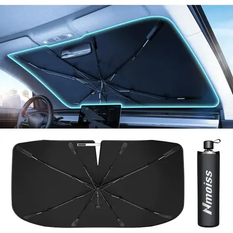Sun Shade Umbrella for Car Windshield Protect Car Windshield Sun Shade Umbrella Car from Sun Rays Heat Damage Keep Cool