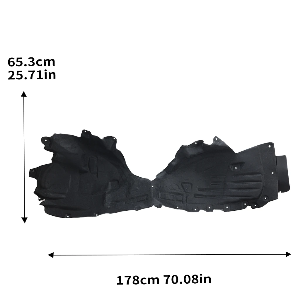 Revestimiento de guardabarros para Ford Explorer 2020-2024, revestimientos de guardabarros delantero izquierdo y derecho, Panel interior, accesorios para coche FO1248204