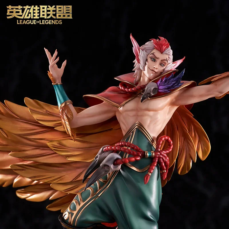 In Magazzino Genuino Originale League of Legends The Rebel Xayah & The Charmer Rakan Action Anime Figure Da Collezione Modello Bambole Regalo