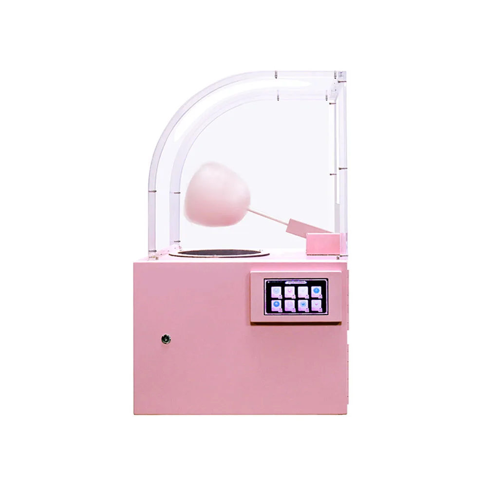 220V Commercial Sweet Cotton Candy Maker Electric Automatic Marshmallow Flower Fancy Candy Floss Sugar Floss Machine