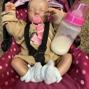 MRB Levi Reborn Baby Doll ، مرسومة بالفعل من النوم الفينيل حديثي الولادة ، 3D الجلد ، الأوردة المرئية ، مقتنيات دمية الفن ، 17 أفضل 8 رأس طفل مبيعا - رقم 6