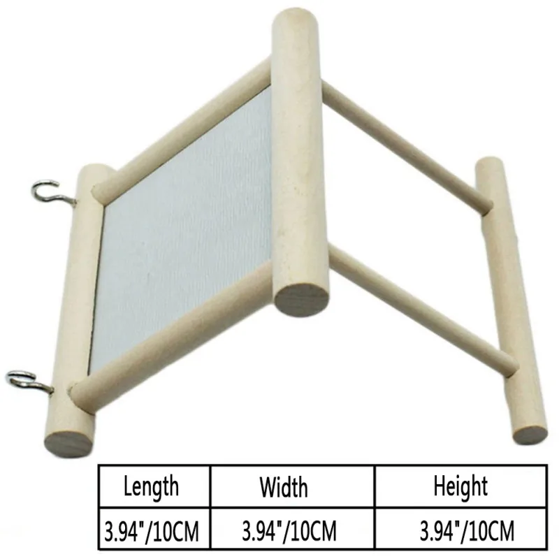 새 거울 나무 상호 작용 놀이 장난감, 농어 포함, 작은 앵무새 버기, 앵무새, 칵테일, 코뉴어, 러브버드 케이지 액세서리