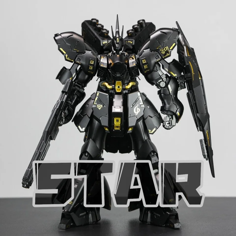 Star KO RG Sazabi Matt Black Ver. Action Figure 1/144 Scale