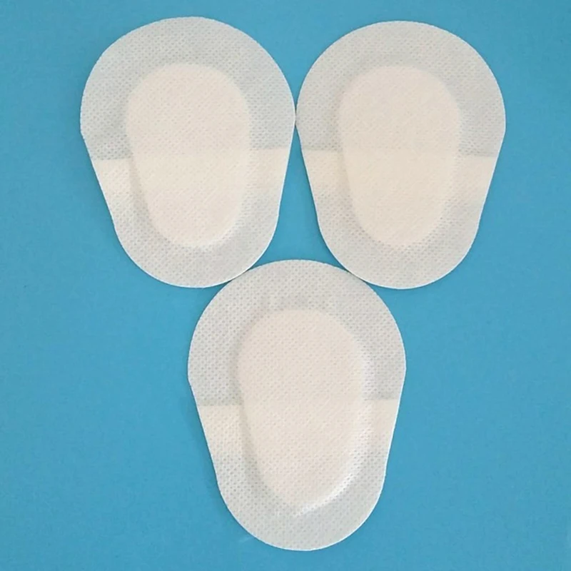 Patchs oculaires Non tissés stériles, 10 pièces, Bandages adhésifs, pansements pour les blessures, pansements pour adultes, premiers secours, hémostase