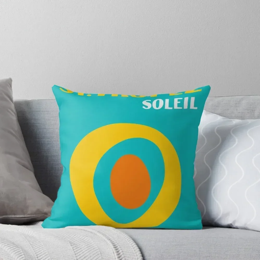 

St.Tropez Soleil asouline print Throw Pillow Luxury Room Decorative Cushions Bed pillowcases Covers For Sofas pillow