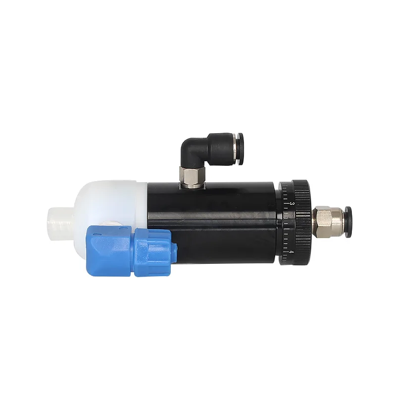 Precision single liquid double acting smart thimble diaphragm type anaerobic dispensing valve