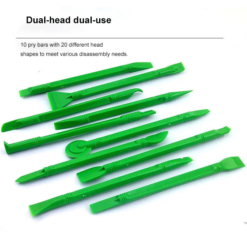 

Профессиональный набор инструментов для ремонта телефонов и компьютеров 10 в 1: пластиковые лопатки, отмычки, инструменты для разборки, 10 предметов