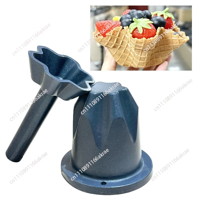 Reel machine with tools Flower basket Teflon coated Internet celebrities Continuous ice bowl bottom Iceberg ice cream