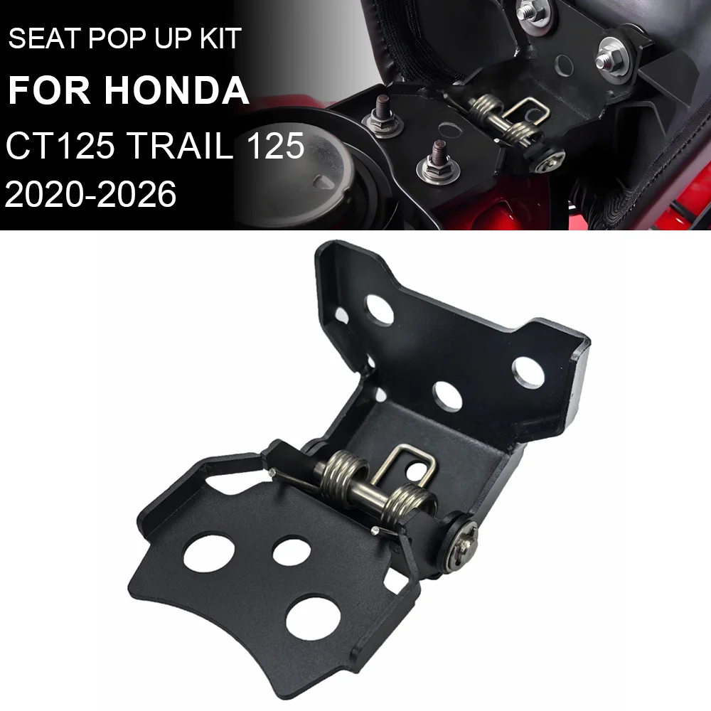 

For Honda CT125 Trail 125 2020-2025 2024 2023 Motorcycle Seat Pop Up Kit Automatic Seat Release Latch Quick Release Seat Opener