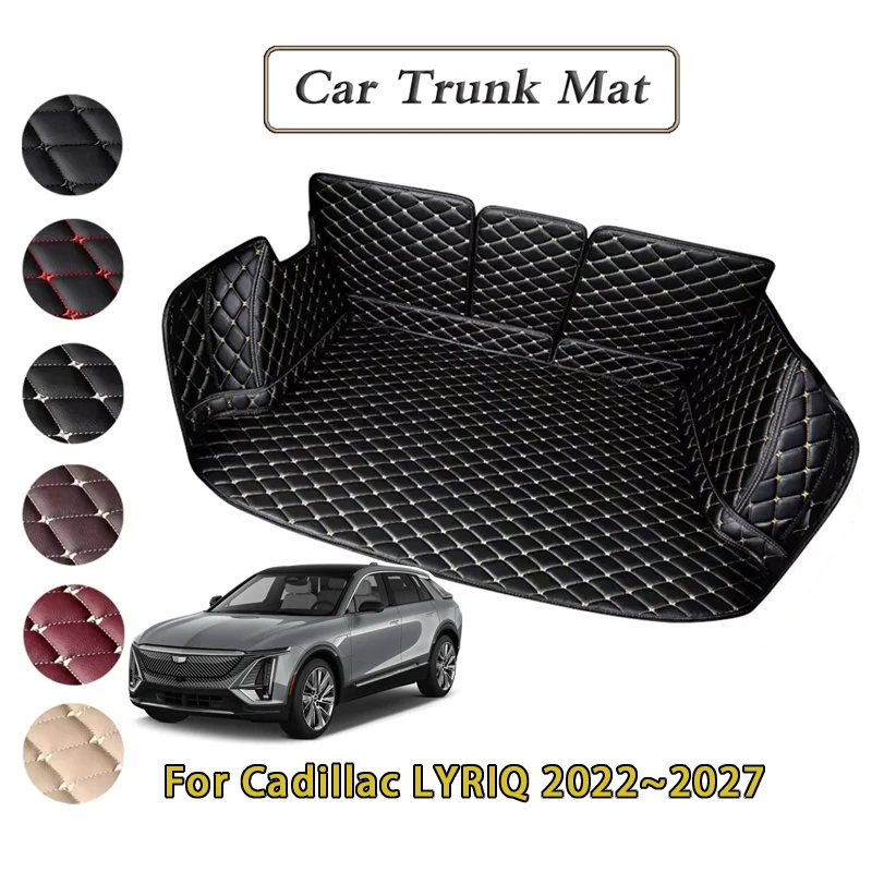 

Car Trunk Mats For Cadillac LYRIQ EV 2022 2023 2024 2025 2026 2027 Fully Trunk Mat Rear Cargo Tray Auto Accessories