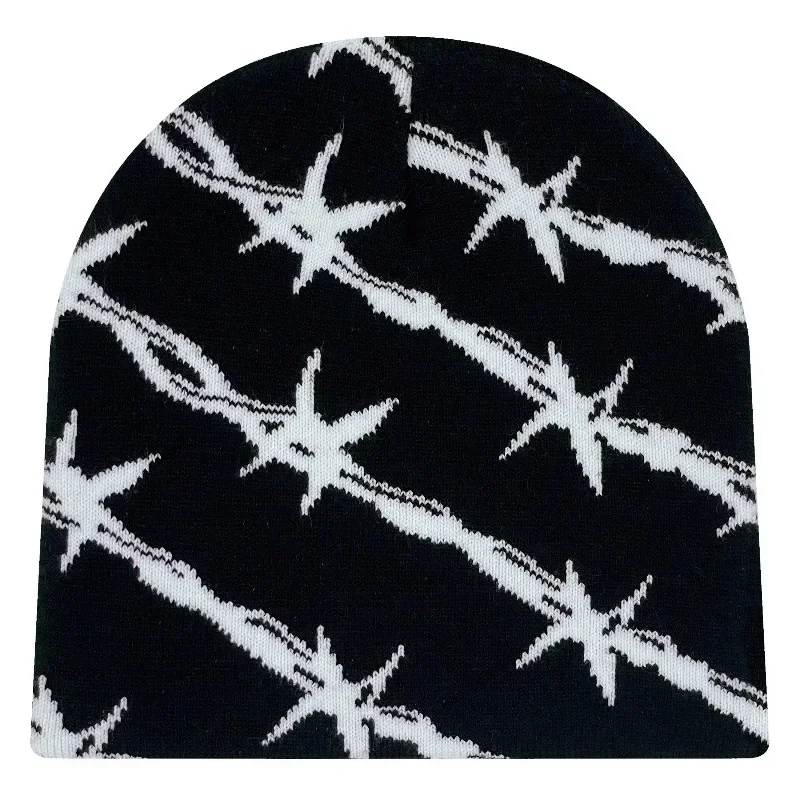 1PCS Knitted Hat with Twill Pattern for Autumn and Winter, Unisex Outdoor Warm Hat, Fashion Trend Beanie Winter hat