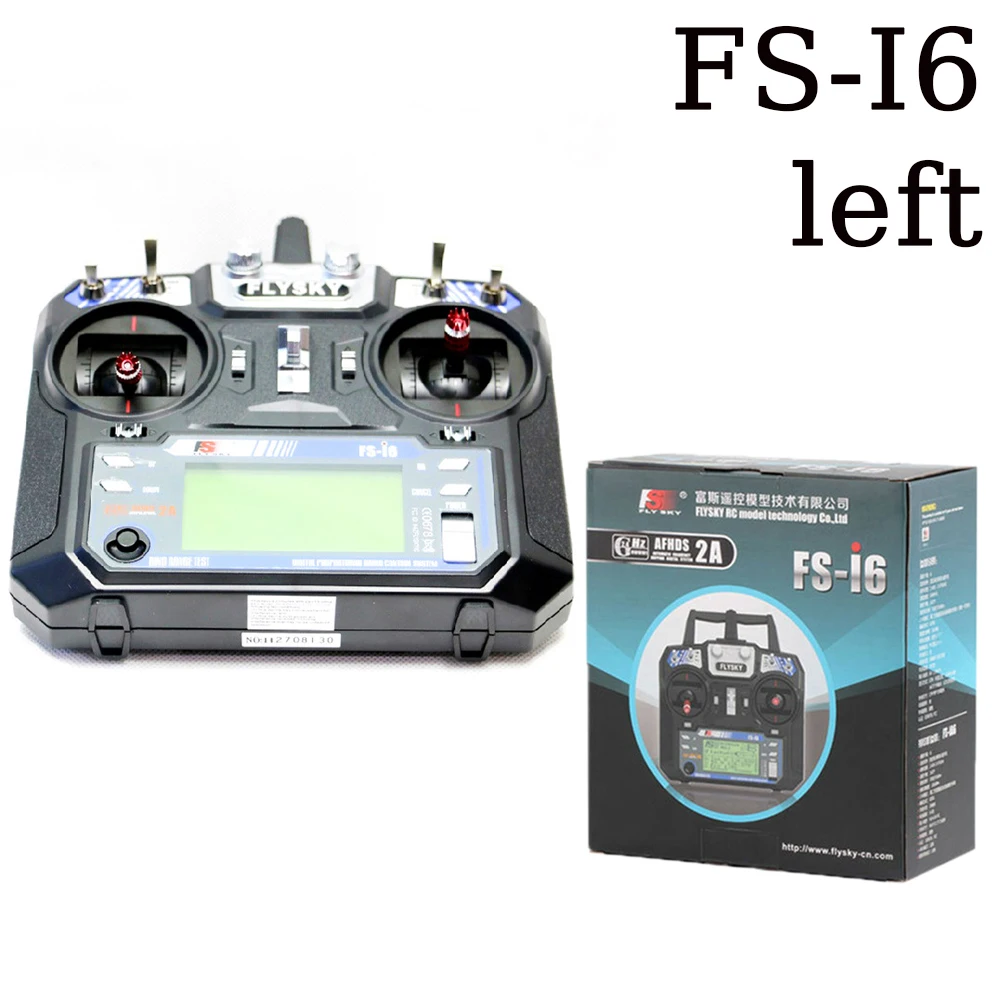 Trasmettitore Flysky FS-i6 FS I6 2.4G 6CH AFHDS RC con ricevitore iA6B iA6 iA10B telecomando Radio per Drone RC FPV