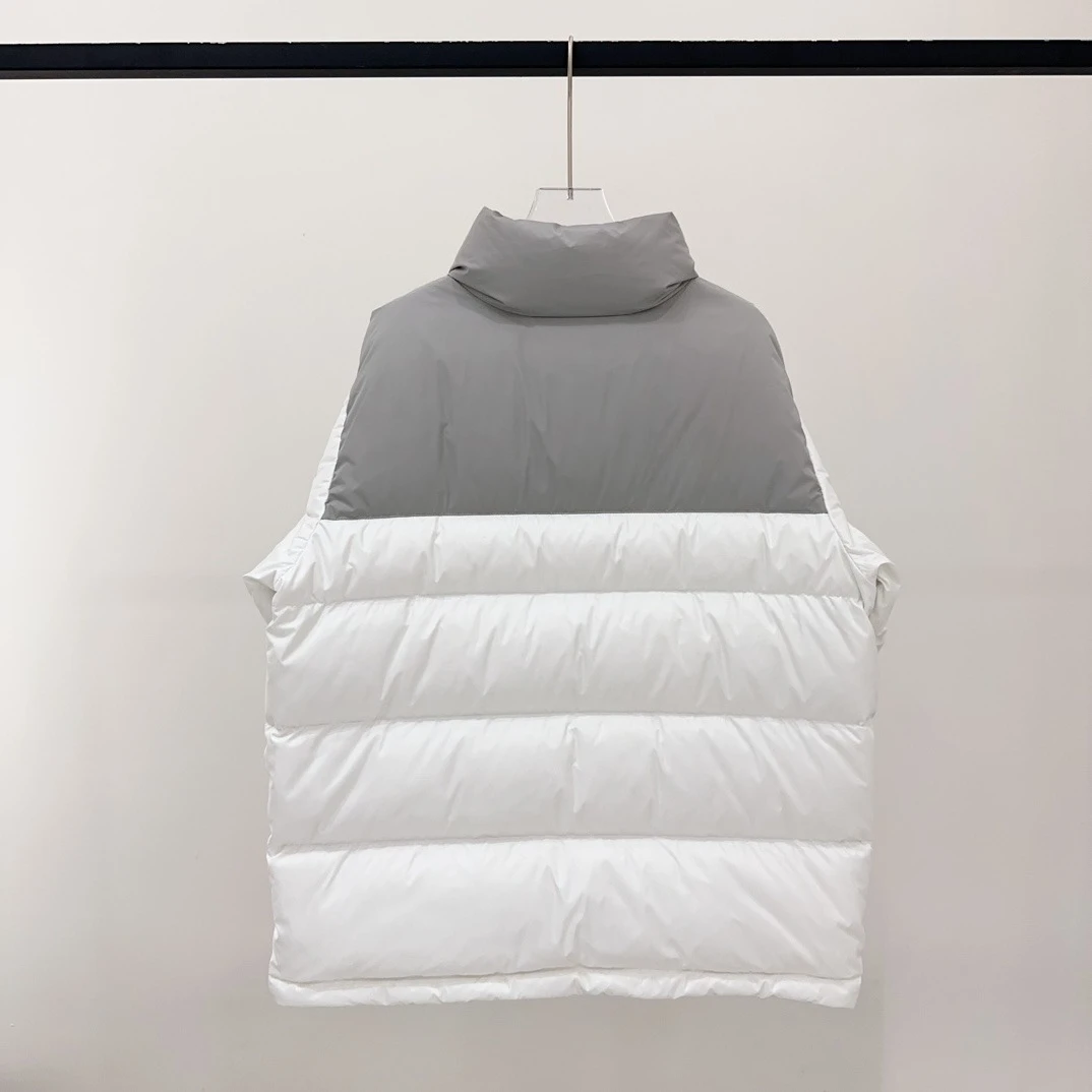 الفاخرة كبيرة أوزة أسفل سترة العلامة التجارية الشهيرة مقنعين سترة نمط جودة عالية طويلة الأكمام المرأة مصمم أسفل معطف 2025