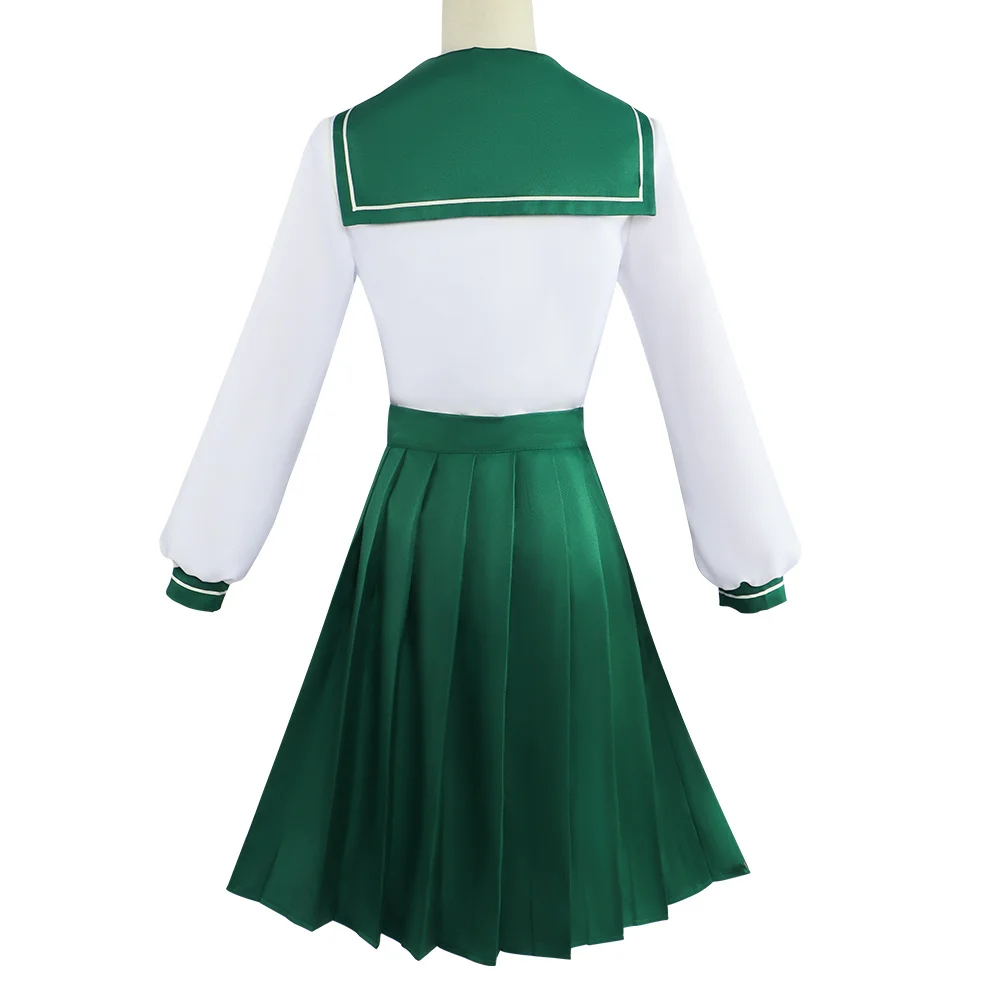 Araga kiwi cosplay anime sprudelt über magische mädchen araga kiwi cosplay perücke kampf kostüm jk uniform outfit halloween kostüme