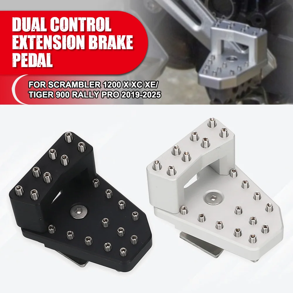 

Motorcycle For Scrambler 1200 X XC XE/Tiger 900 Rally Pro 2019-2023 2024 2025 DualControl Brake Lever Pedal Extension Accessorie