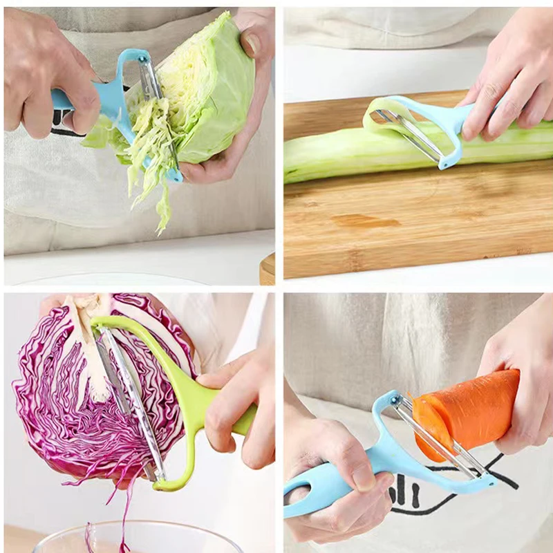 Fruit Peeler Vegetable Cutter Cabbage Slicer Vegetables Graters Cabbage Shredder Knife Potato Zesters Cutter Kitchen Planer