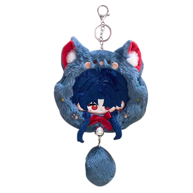 Porte-monnaie en peluche du jeu à fourrure Honkai: Star Rail Imbibitor Lunae Blade, accessoires de cosplay Kawaii Cat, mini sac, portefeuilles, cadeau de Noël