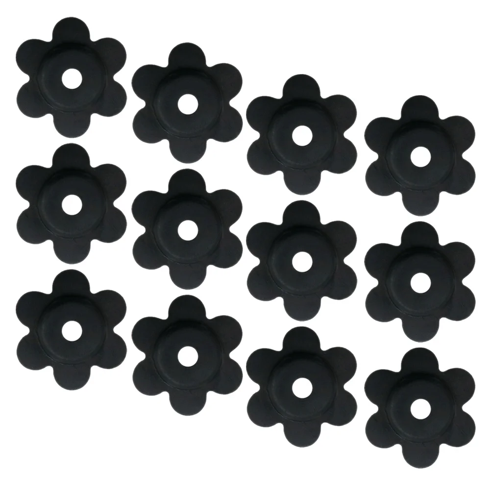 

12pcs Garden Flag Rubber Stopper Anti-Skid Durable Fixing Tool For Yard Banner Windproof Lawn Decor Accessories